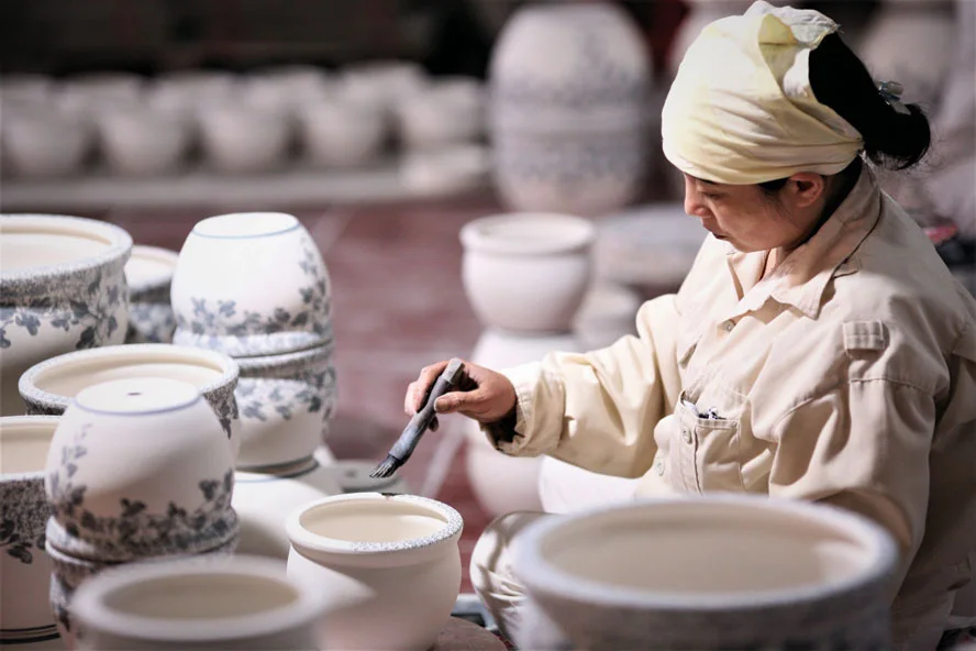 Bat Trang Pottery Village